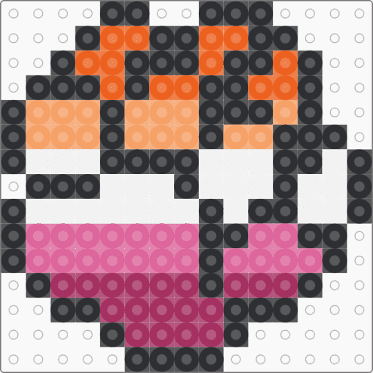 She Wolf in the Closet - orange,pink,monster high,mh,pride,lgbt,lesbian,clawdeen