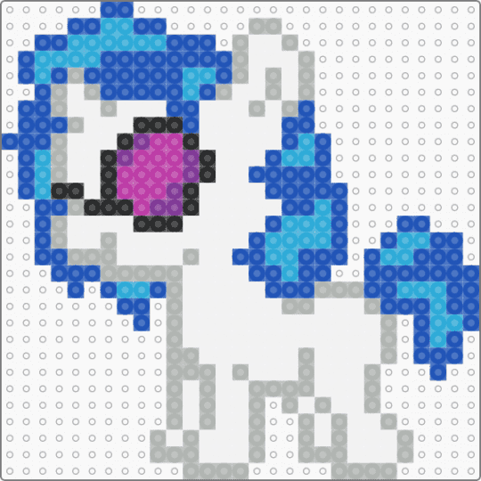dj pony sprite :D - dj pon3,mlp,beige,blue