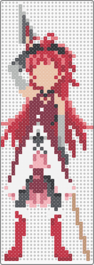 madoka magica -  kyoko sakura - beige,red,puella magi madoka magica,madok magica,kyoto sakura,magical girl