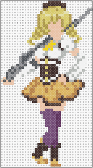 madoka magica - mami tomoe - brown,gray,orange,colorful,madoka magica,puella magi madoka magica,magical girl,mami tomoe