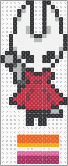 REMIX Silksong Hornet - Standee Ver. - beige,red,orange,pink,silksong,hornet,hollow knight,silksong hornet,hollow knight hornet,standee,lacenet,character