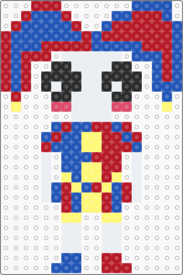 tiny pomni - red,blue
