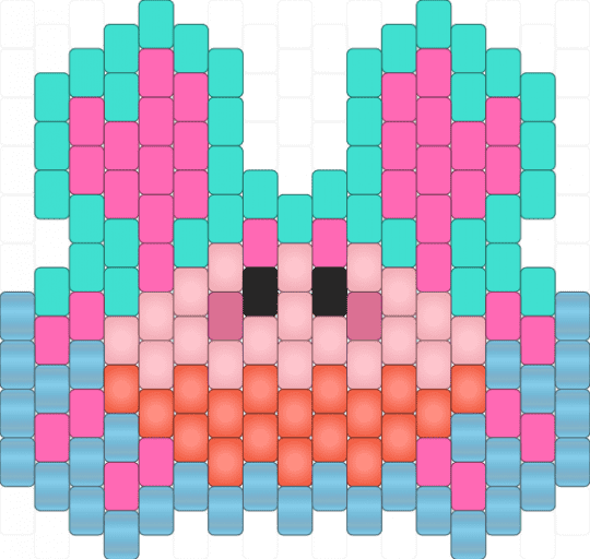 pink crabby for fwiend - crab,charm,crustacean,animal,light blue,pink
