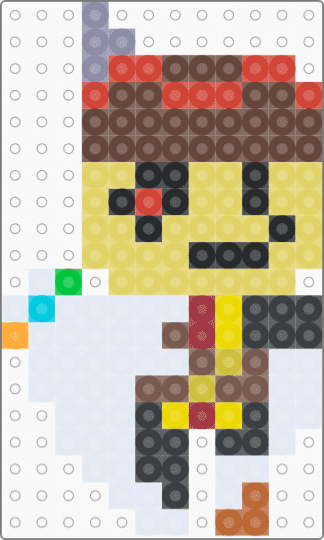 Gasharpoon John Doe - Forsaken - brown,yellow,red,roblox forsaken
