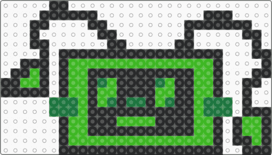 vee - black,green