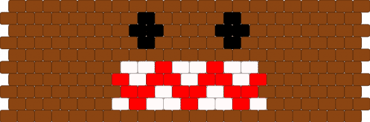 Domo - red,brown,domo