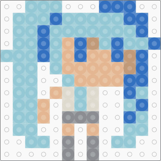 Mini Miku - light blue,miku,charm,vocaloid