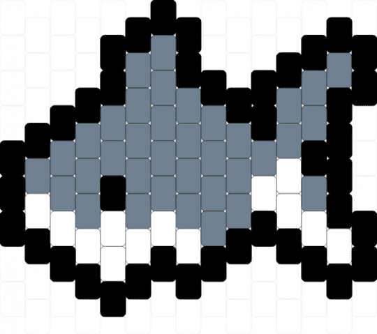 Shark :) - gray,white