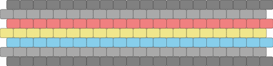 Demiflux LGBTQ cuff! - beige, cuff, demi, demiflux, demiflux cuff, gray, lgbtq, lgbtq cuff, lgbtqia, peyote stitch