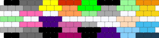 all my pride flags (actually its missing some but whatever) - beige,gray,purple,orange,colorful