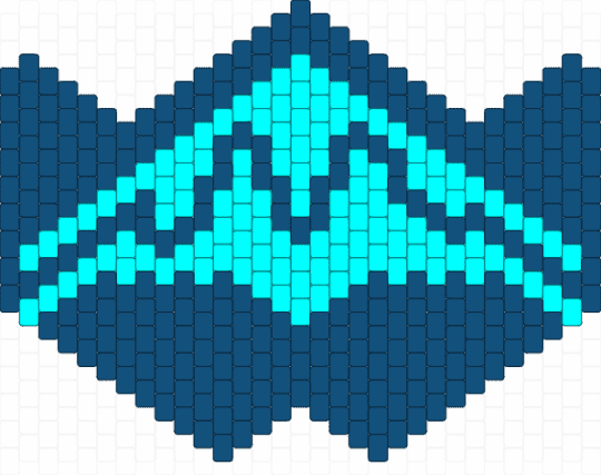 alastor sad mask - blue,light blue