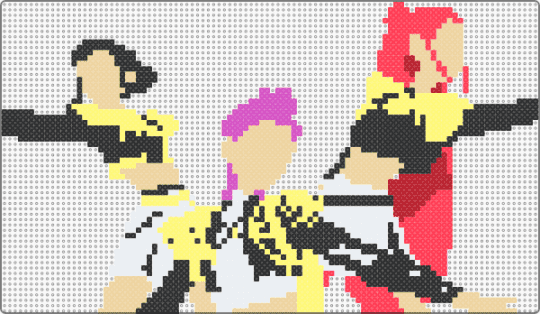 HUNTR/X Golden - red,beige,yellow