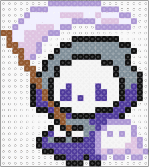 little reaper - pink, purple