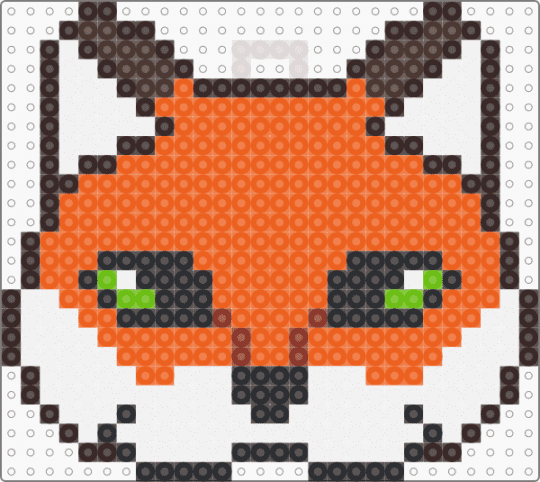 fox mask keychain - brown,orange,therian,therianmask,therian mask,fox,fox mask,therian fox mask,therian fox