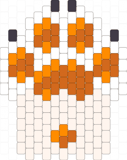ethes paw - white,orange,paw,furry,sprout,fursona