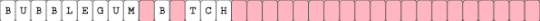 Bubblegum b#tch - pink,white,marina,single