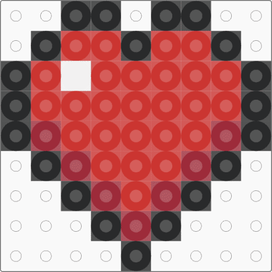 minecraft heart - red,minecraft,heart
