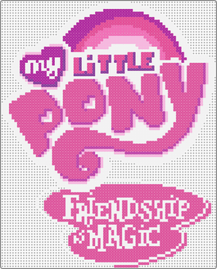 My Little Pony: Friendship is Magic Logo - mlp,mlp fim,fim,my little pony,cartoons,tv shows