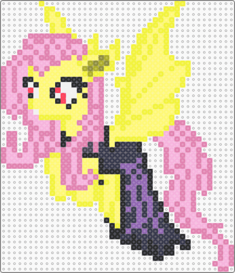 My Little Pony Flutterbat - yellow,pink,mlp,mlp fim,fim,my little pony,cartoons,tv shows