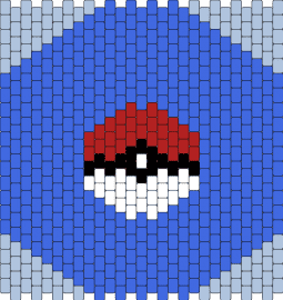 Piplup bag back - pokeball,pokemon,piplup,gaming,bag,panel,blue,red