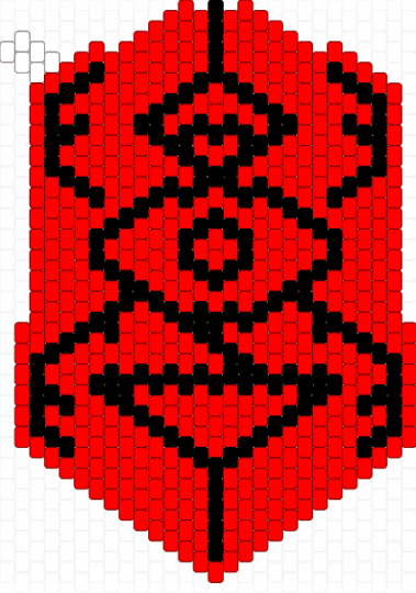 Abaddons sigil - red