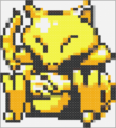 Abra - yellow,orange