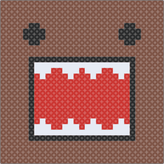 Domo kun face - tan