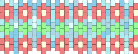 Soft Flowers - light blue,red