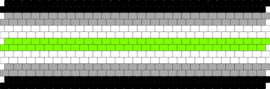 Agender cuff :3 - beige,green,pride,agender,lgbtqia,gaypride