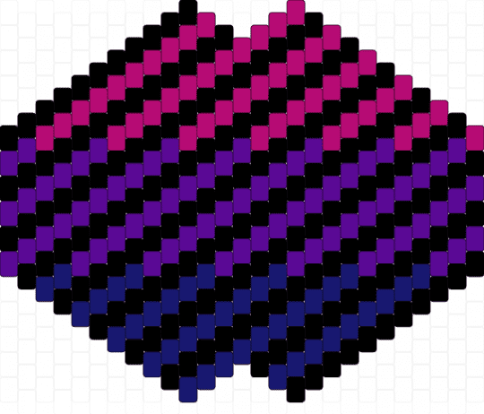 (personal) bi mask - purple,pink,pride,bisexual,bi,mask,blue,magenta