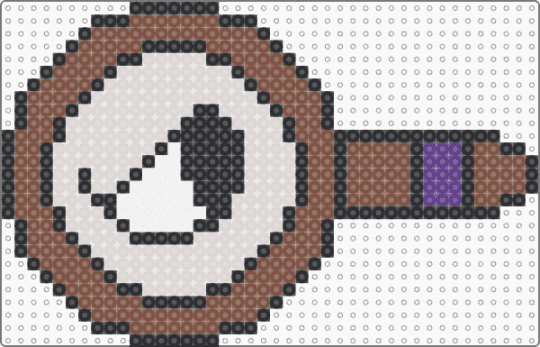 Rodger Perler - tan,beige,rodger,dandys world,dandysworld,horror,game,roblox,magnifying glass,clear