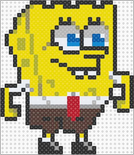 spongebob - yellow,brown,spongebob,cartoon,characters