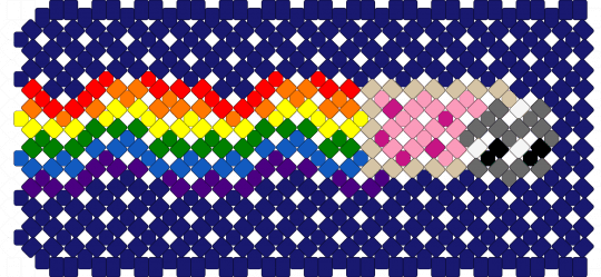 Nyan cat panel/bag - purple,nyan cat,bag,nyan,tac nayn,pouch