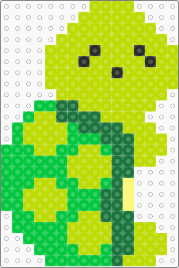 little green turtle - green