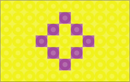 Intersex Perler Flag!! - yellow