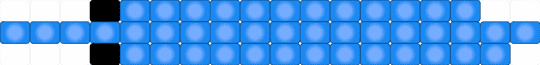 Blue Glow Wrymy! - light blue,worm,wyrm,blue,glow,ladder