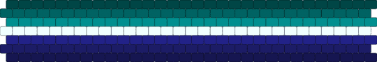 gay mlm flag cuff - teal,purple