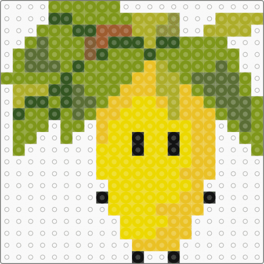 Mini Poppy - gold,yellow