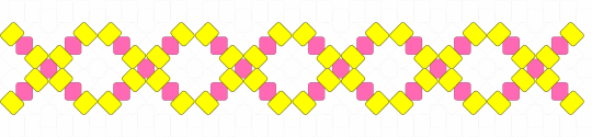 Rosy maple moth middle rotator bumpers - yellow,pink
