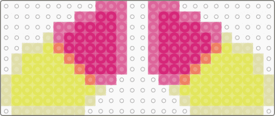3d Rosy maple moth pt. 1 - pink, yellow