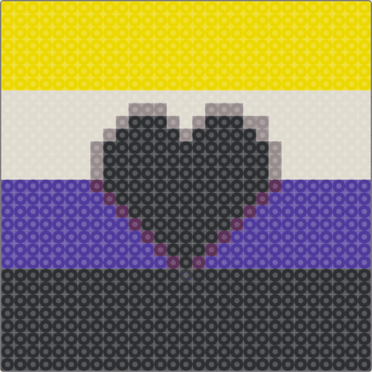 non-binary heart - 