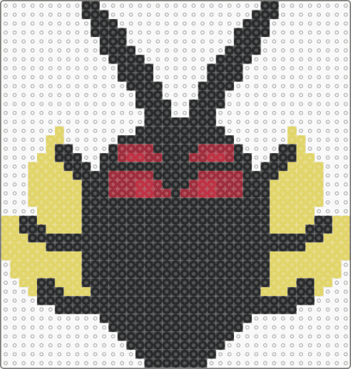 Hazbin hotel roach - black,yellow