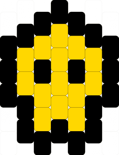 murder drones skull - yellow,black