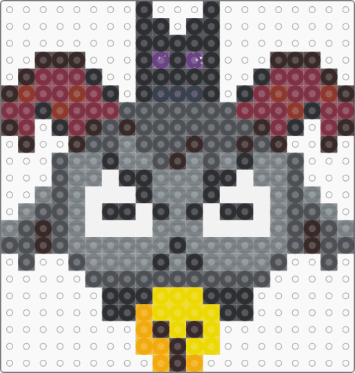 COTL - Goat pattern - brown,gray,cotl,cult of the lamb