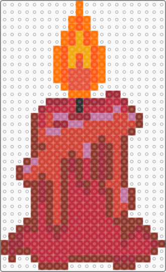 Red Candle - red,candle,witchy,witch,spooky