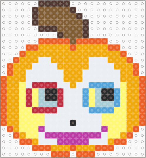 Bebe pumpkin (Madoka Magica) - orange,yellow