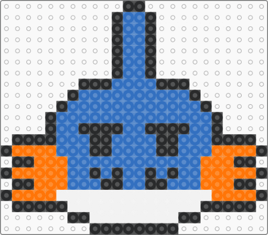 Mudkip (Starters) - blue, orange