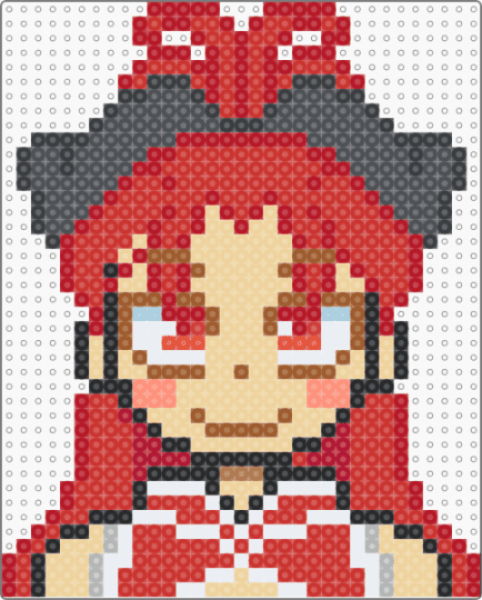 Kyoko Sakura (Madoka Magica) - red,beige
