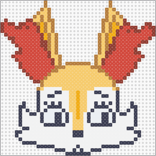 Braixen - Starters - purple, red, yellow