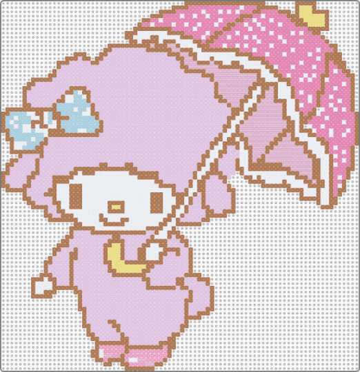 my sweet piano perler !!! ^_^ - sanrio
